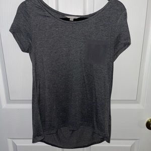 Grey Pocket Shift Tshirt